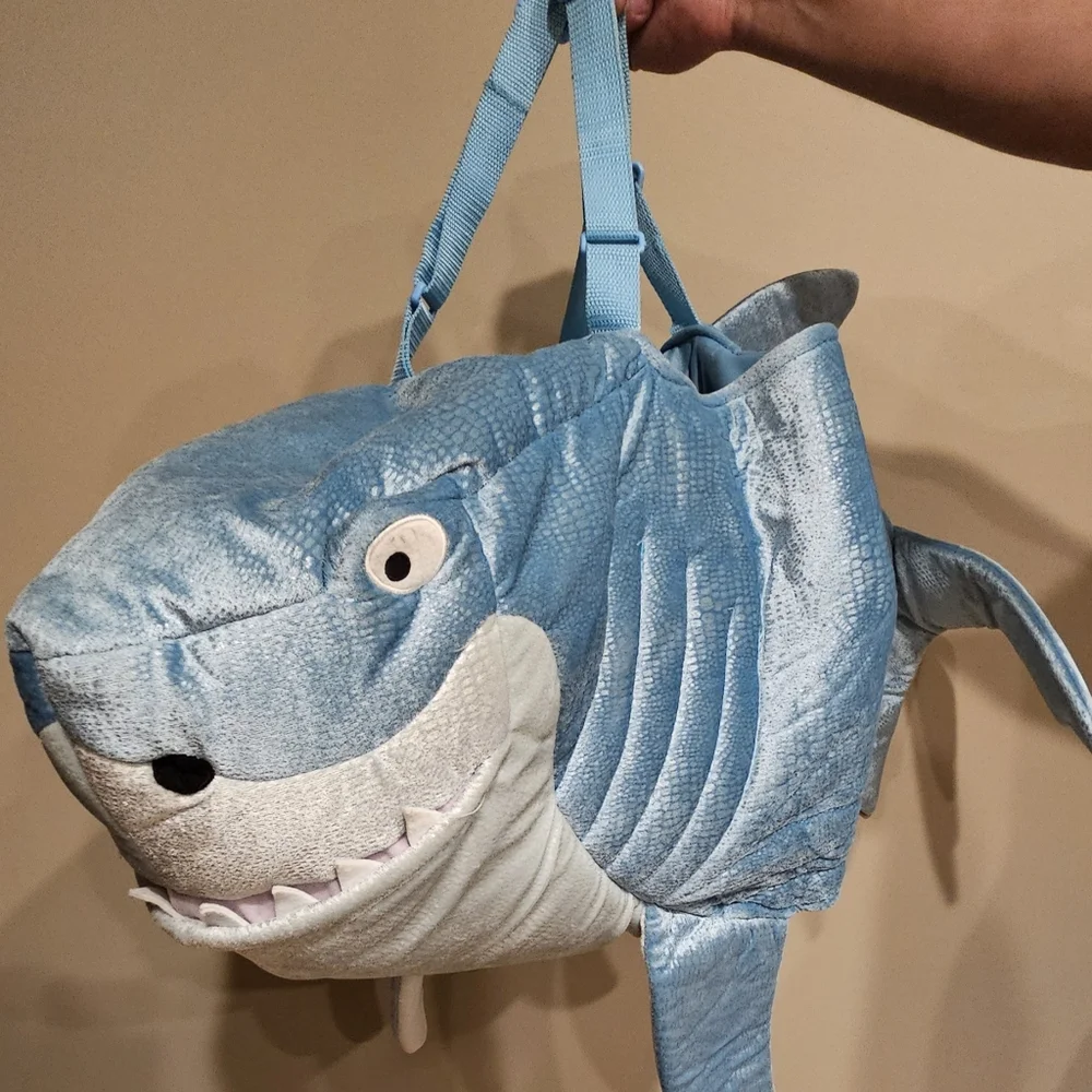 Disney Blue Shark Kids Costume - Picture 2 of 7